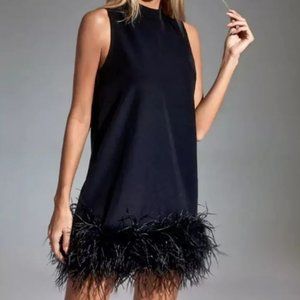 Catchall Hope Feather Mini Dress